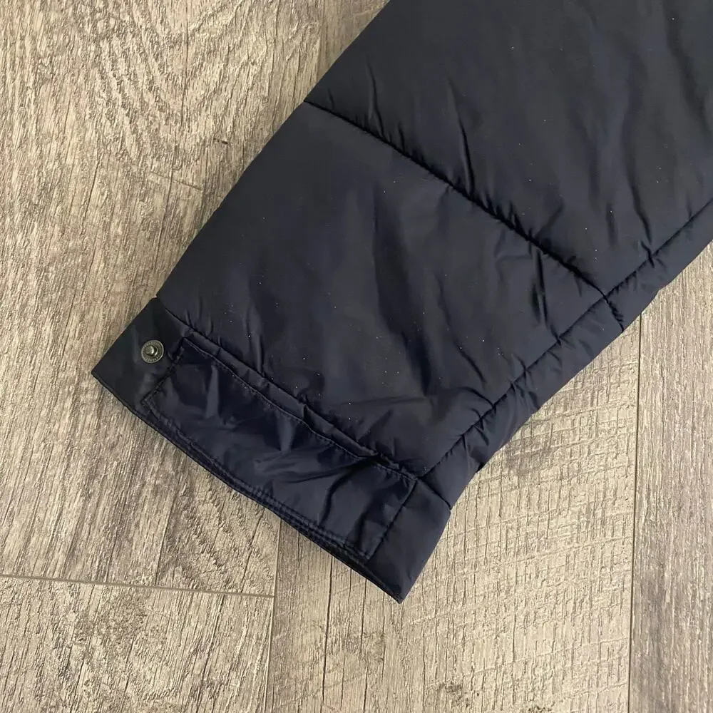 Banana‎ Republic Men’s Hooded Puffer Jacket Size Large Navy